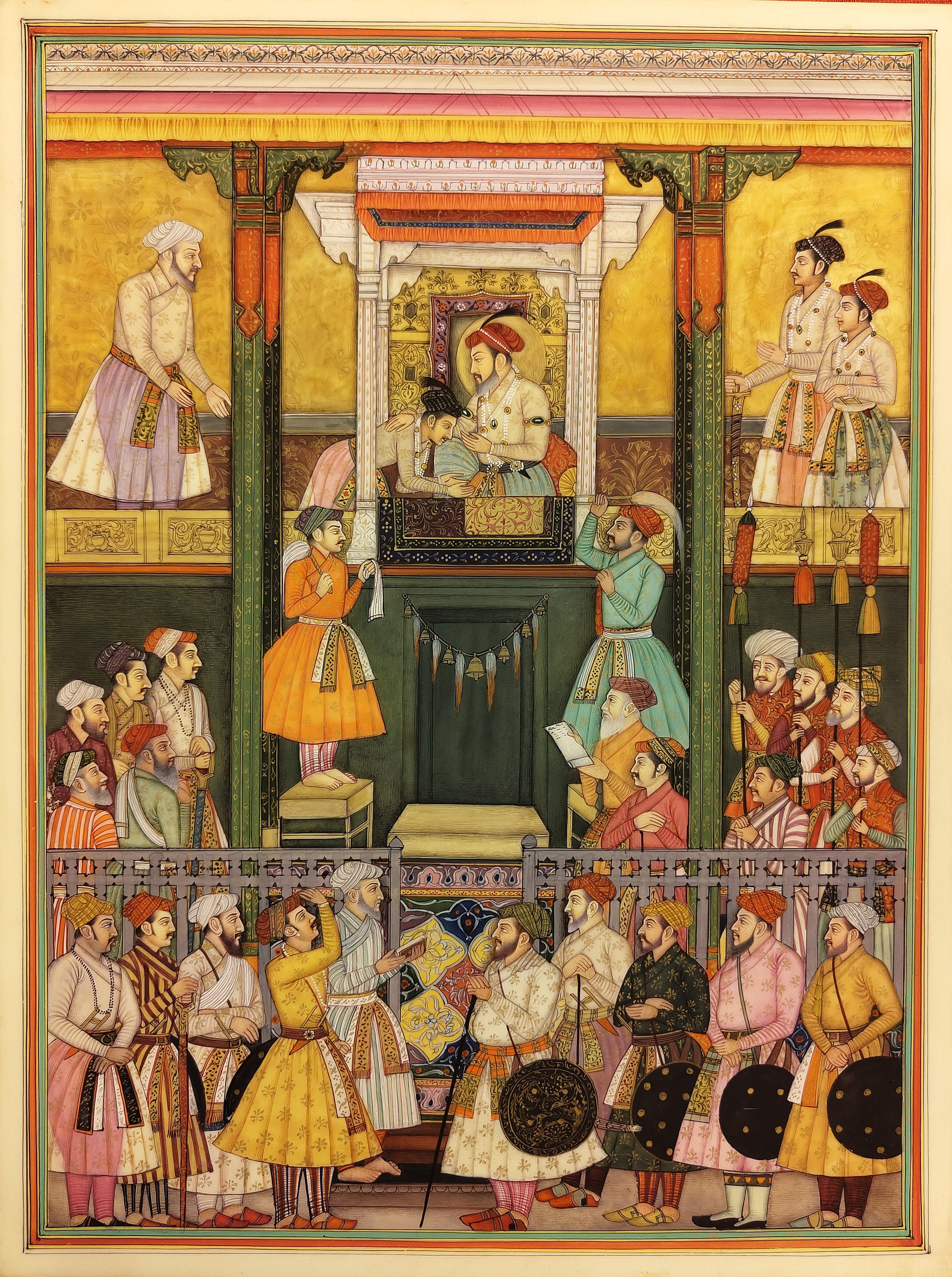 インド宮廷絵画 INDIAN COURT MINIATURE PAINTING il_fullxfull.5228973964_fg3i.jpg