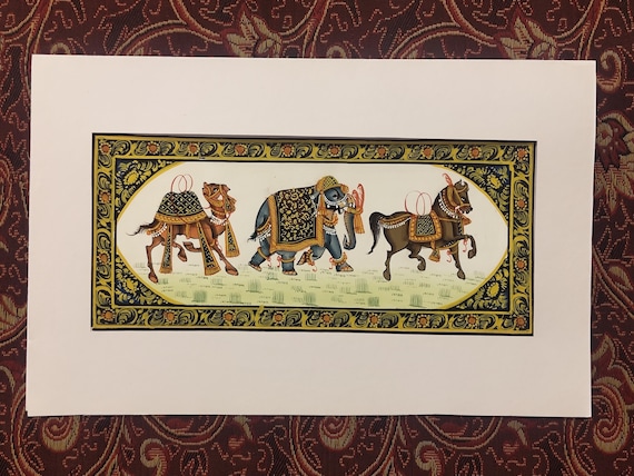 Peinture à gratter argent - Éléphant & bébé