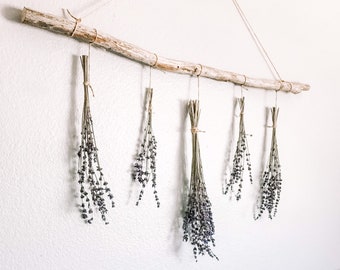 Real Lavender Wall Hanging, Lavender Wall Hanging, Real Lavender, Aromatherapy, Floral Wall Hanging, Boho Wall Hanging, Boho,Real Eucalyptus