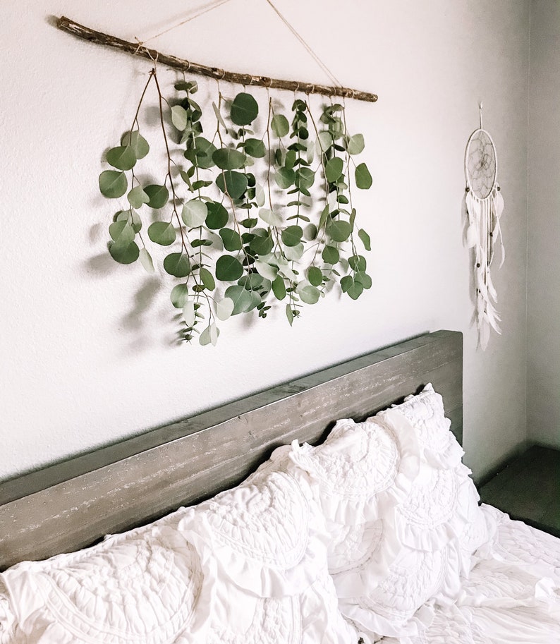 Eucalyptus Wall Hanging Eucalyptus Eucalyptus Hanging Boho Etsy