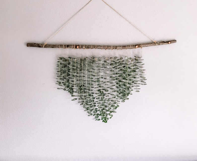Eucalyptus Wall Hanging Eucalyptus Eucalyptus Hanging Boho Etsy
