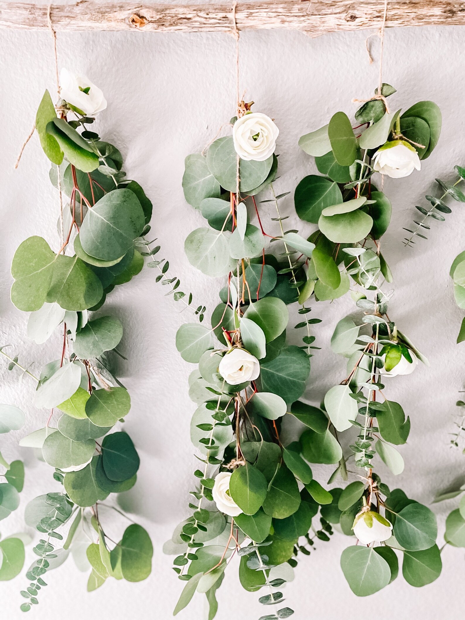 Eucalyptus Wall Hanging Eucalyptus Floral Wall Hanging Boho Etsy Hong