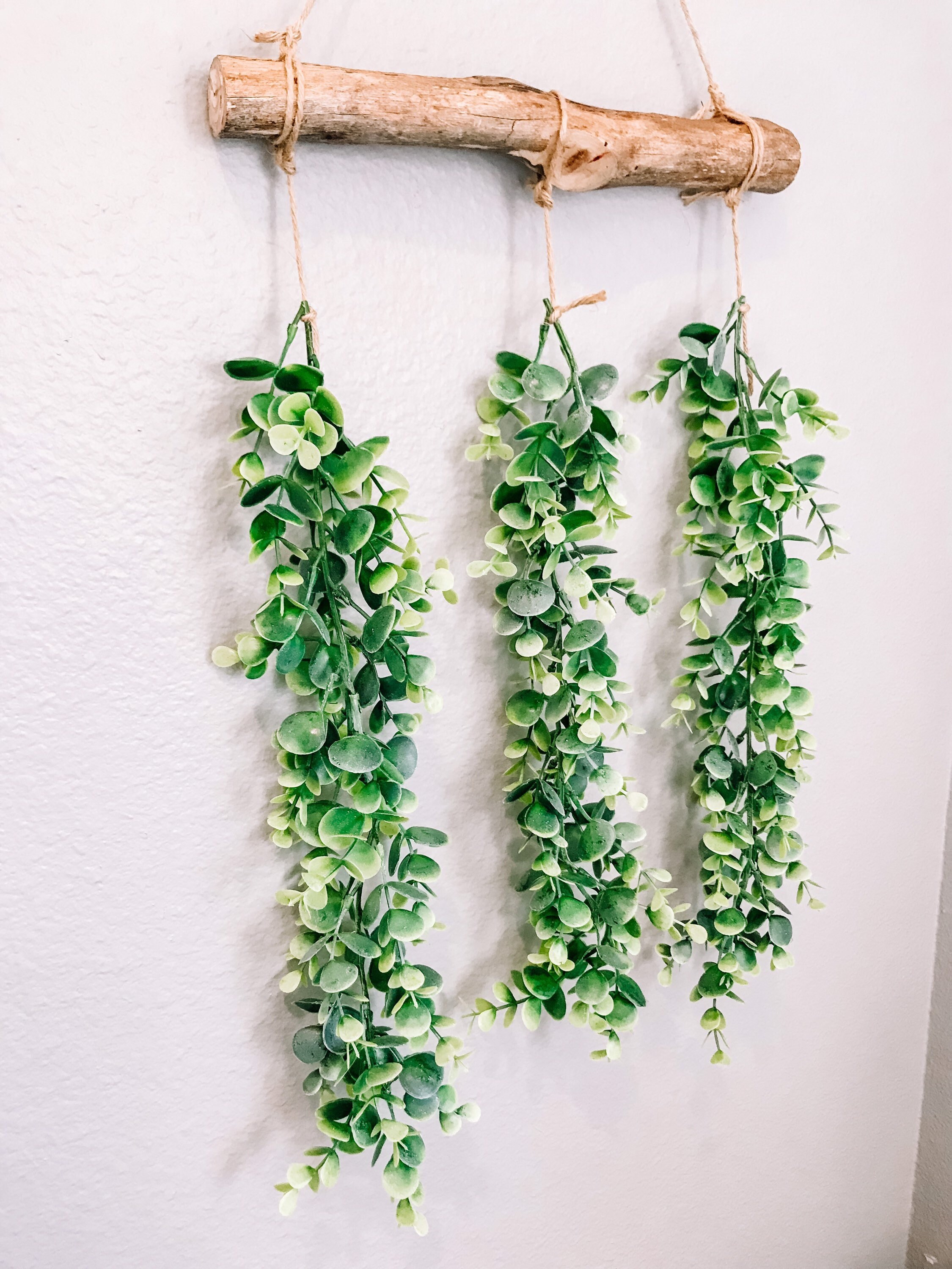 Eucalyptus Wall Hanging Eucalyptus Floral Wall Hanging Boho Etsy