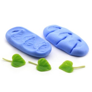 Miniature 2 Part Climber Style Leaf Reusable Silicone Mold 1:12th