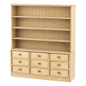 Dollshouse Miniature Large Shelves Kit