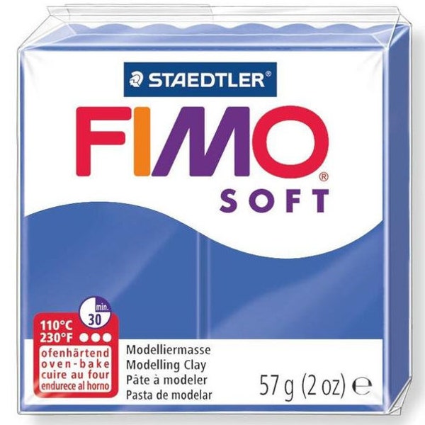 Fimo Soft Brilliant Blue 33