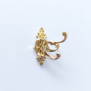 Miniature Triple Swing Arm Coat Hook