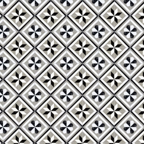 1:12e geometrische tegelplaat