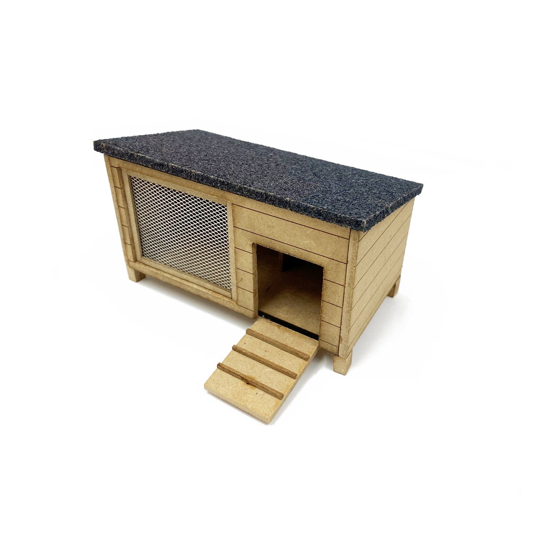 Miniature Handmade Rabbit Hutch Etsy