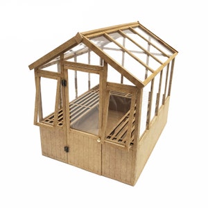 Dollhouse Miniature Greenhouse