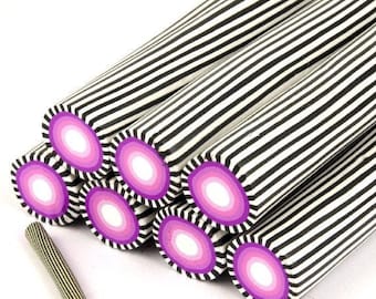 Unbaked Polymer Clay Miniature Poker Chip Cane Nail Art And Jewellery