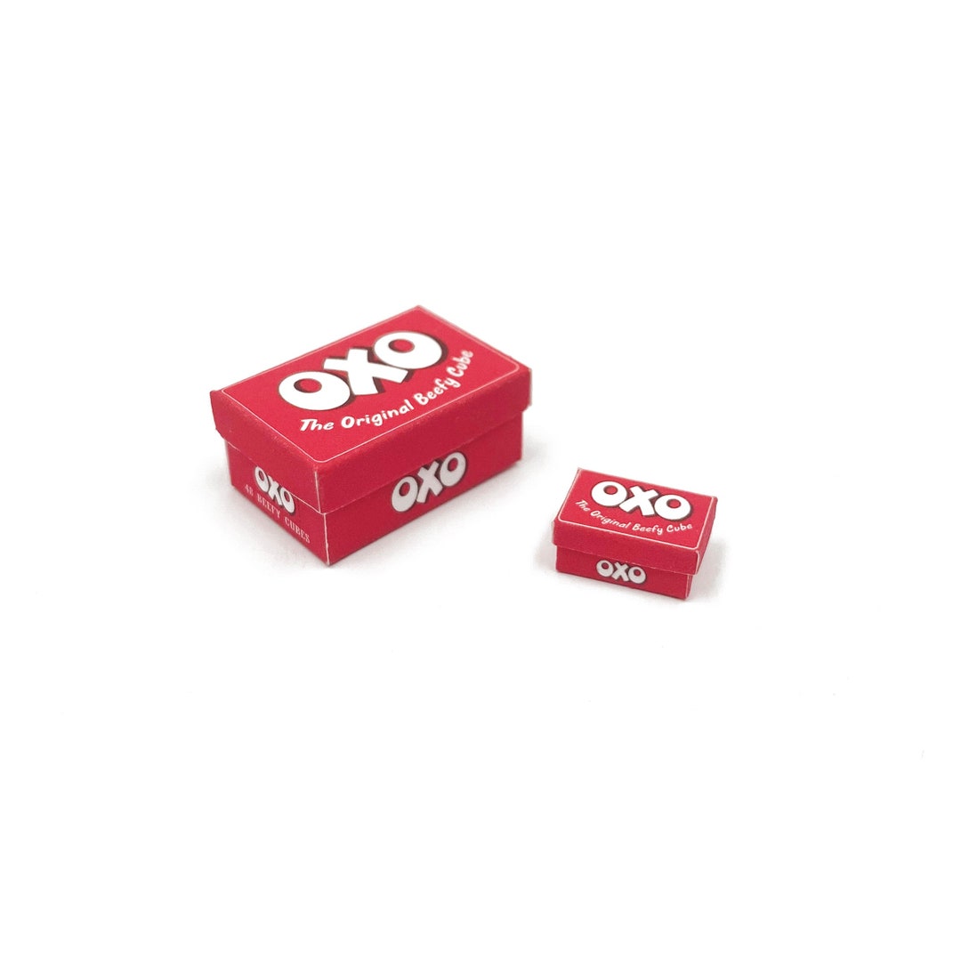 Miniature Handmade OXO Cube Tin - Etsy