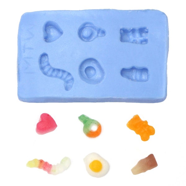 Miniature Reusable Jelly Sweet Silicone Mould 2