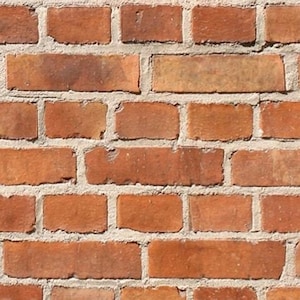 Dolls House Miniature Mixed Tone Victorian Brick Pattern Cladding