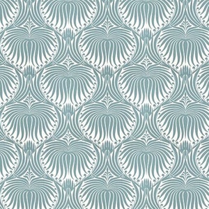Dolls House Miniature Clam Shell Wallpaper