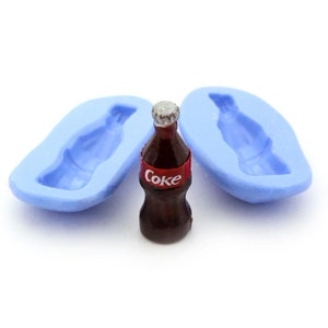 Miniature Reusable Coke Bottle Silicone Mould