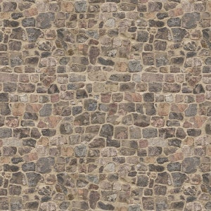Dolls House Miniature Mixed Flat Faced Stone Paper