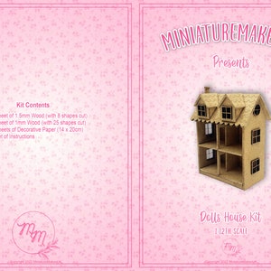 Miniature Handmade Toy For A Toy Dollhouse Kit image 5