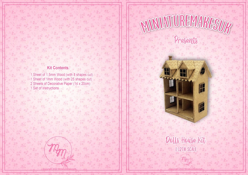 Miniature Handmade Toy For A Toy Dollhouse Kit image 5