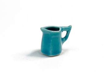 Miniature Handmade Ceramic Glazed Jug