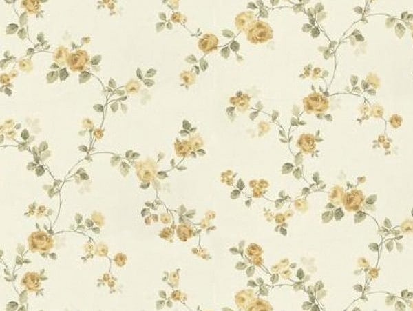 Cottage Flowers Wallpaper (BW201) | Bromley Craft