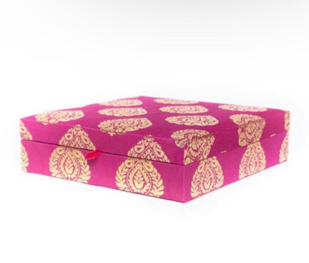 Mithai Empty Box Mint & Pink Eco Friendly , Empty Gift Boxes for