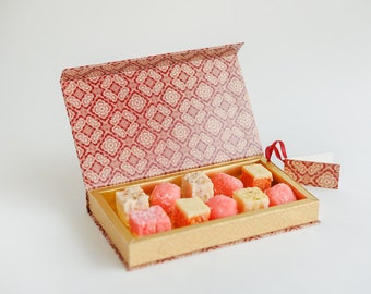 Mithai boxes,  Gift box, this empty gift box is perfect for sweet treats or for adding your items for Diwali gifting.