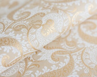 Wedding white and gold eco friendly sustainble gift Wrap, Luxury Gift Wrapping Paper, High Quality Wrapping Sheet, Anniversary Wedding