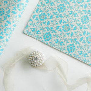 LUXURY  blue and gold eco friendly sustainble gift Wrap, Luxury Gift Wrapping Paper, High Quality Wrapping Sheet, Anniversary Wedding