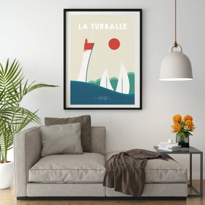 La Turballe Poster - Lighthouse