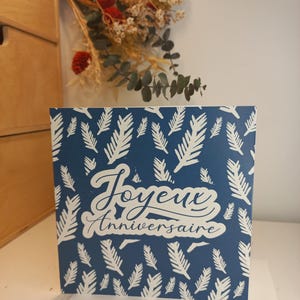 Carte postale Joyeux Anniversaire TeaTime 4