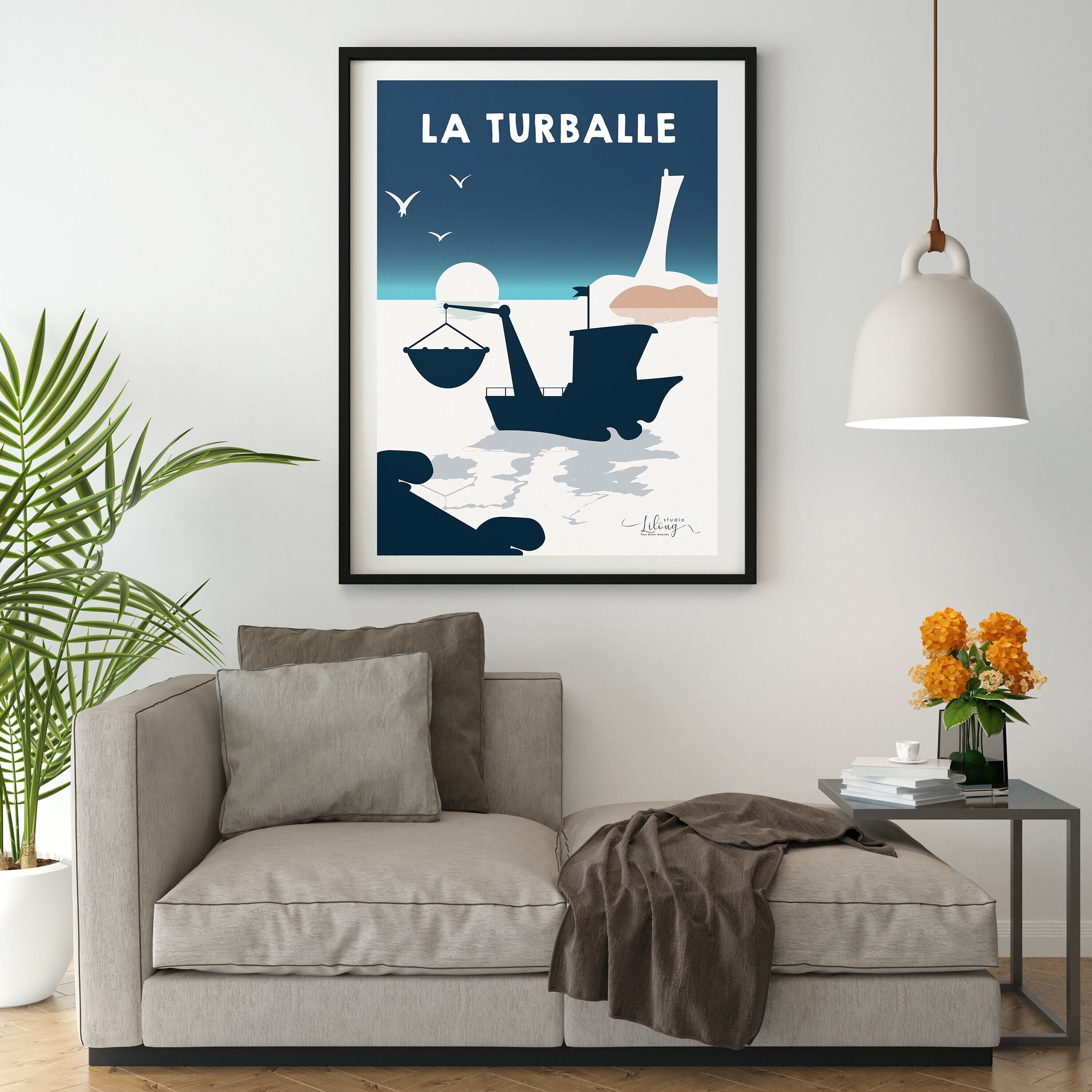 Affiche La Turballe Marin