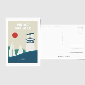 Carte postale "Piriac - Phare"