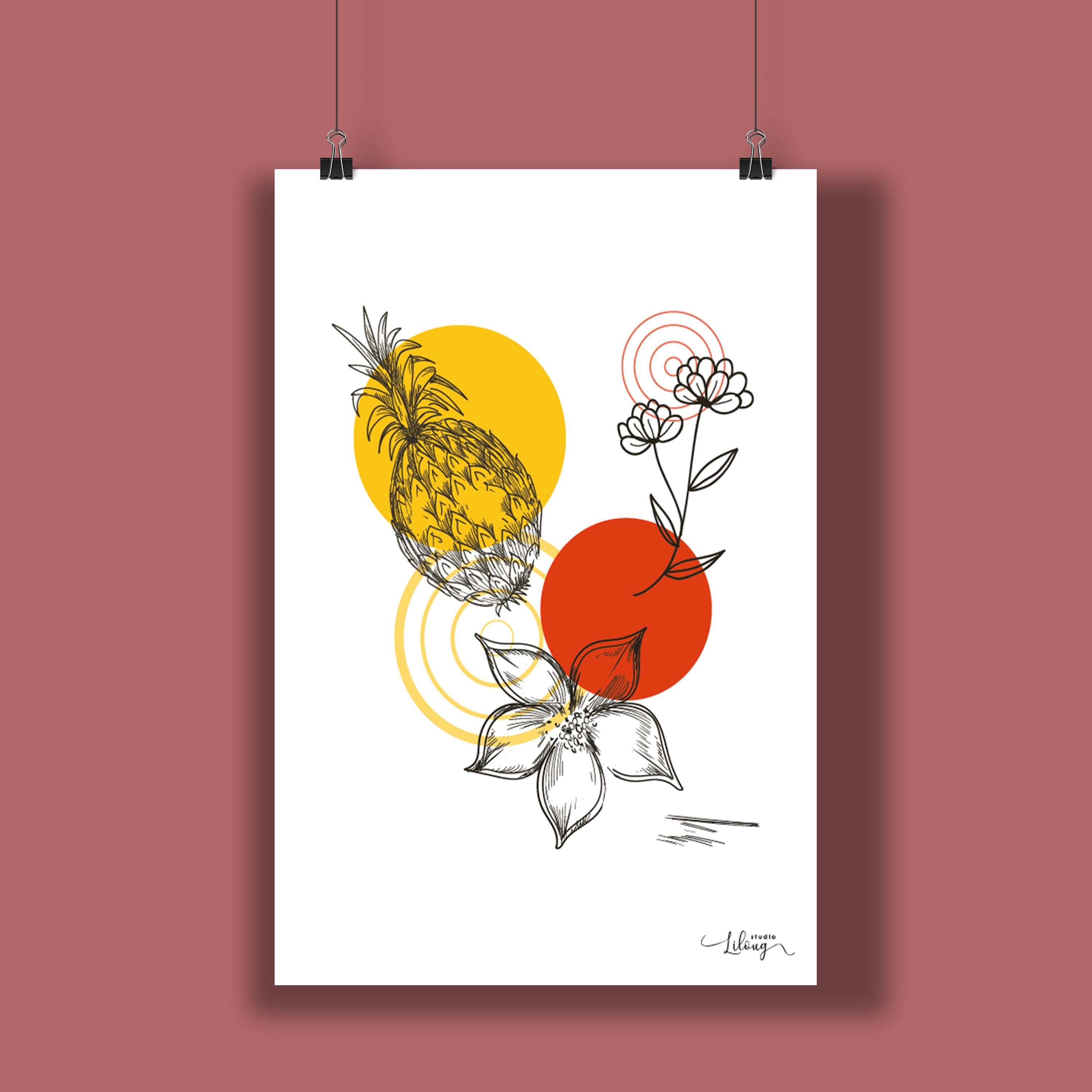 Affiche Fruits 3