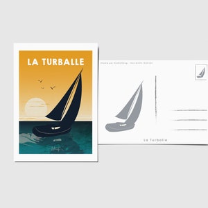 Carte postale "La Turballe - Skipper"