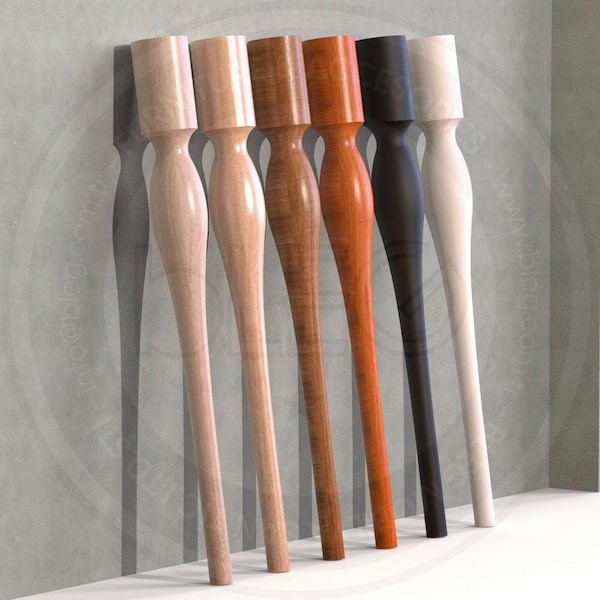 Beech Wood Table Leg: Hare Design, Furniture Renovation