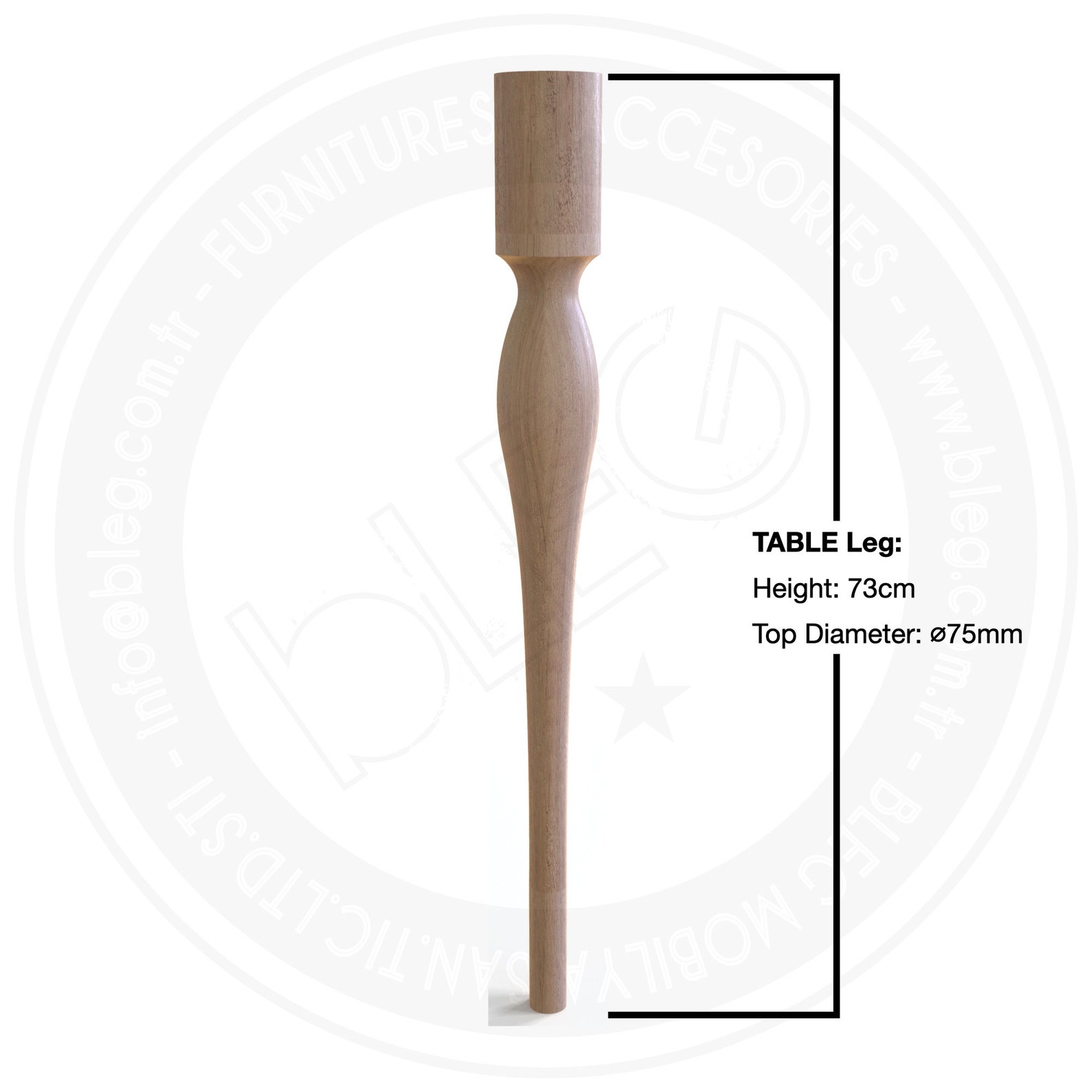 TABLE LEG 4pcs of Wooden Table Leg Set Etsy