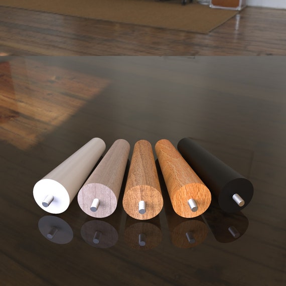 4pcs of Tapered Wooden Furniture Legs Perfect DIY Match Etsy