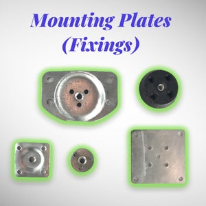 Mounting plates / Fixings / Connectors for furniture legs - Easy to install fixing apparatus