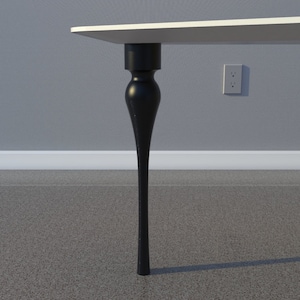 4 pcs 0f 50cm Wooden Leg - High quality - Beech wood - Suitable for coffee-tables and other similar furnitures
