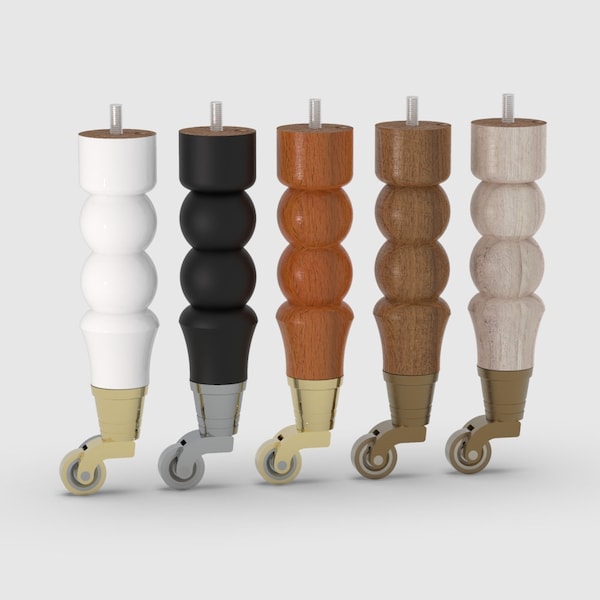 Legs With Casters Etsy