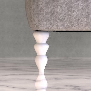 4 pcs of Sofa Leg - Cabinet Leg - TV Unit Leg - Wooden Design Furniture Legs - Easy and perfect match to DIY projects