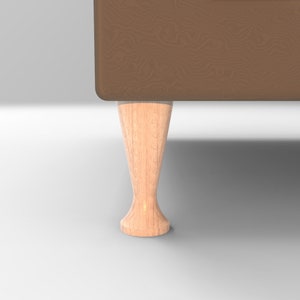 4 pcs of Sofa Leg - Cabinet Leg - TV Unit Leg - Wooden Design Furniture Legs - Easy and perfect match to DIY projects