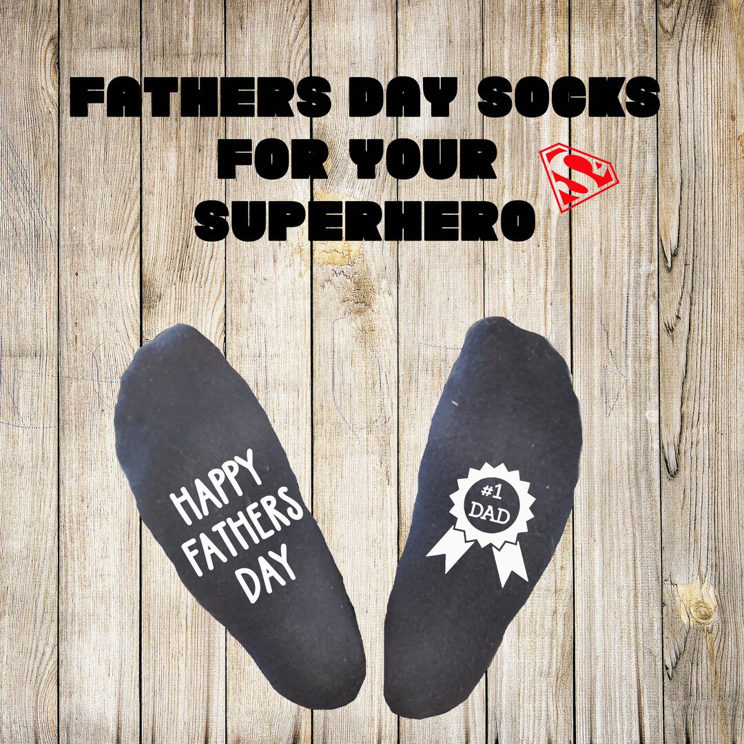 Fathers Day Socks, Personalised With Names, Custom Fathers Day Socks - Etsy