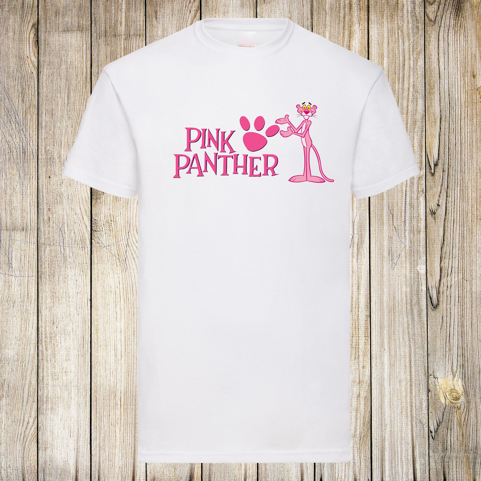 Discover Camiseta La Pantera Rosa Dibujos Animados Divertido para Hombre Mujer
