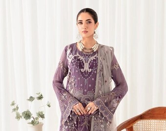 Pakistani Wedding Shalwar Kameez - Original Ramsha Designer Suit - Indian Salwar Suit