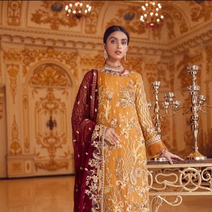 Wedding salwar suits Etsy Mexico