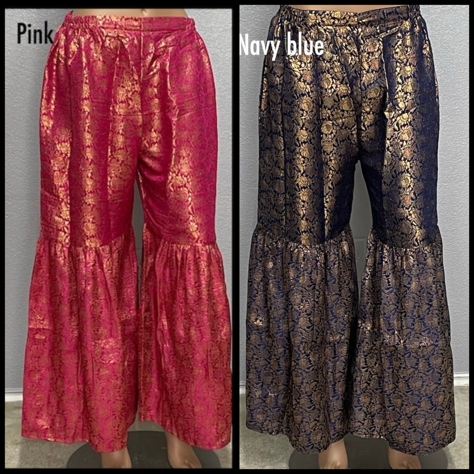 Pakistani Gharara Pants Jamawar Gharara Pants Indian Etsy India