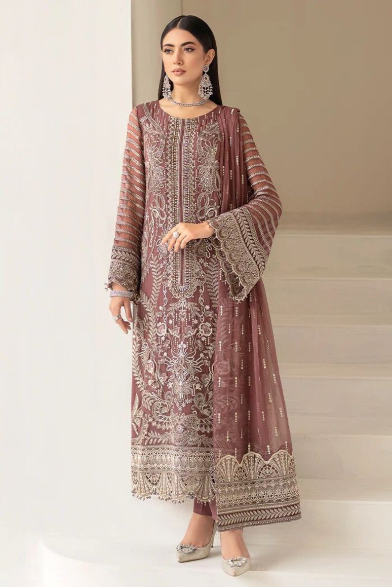 Pakistani Salwar Kameez Indian Wedding Dress Indian Salwar Etsy