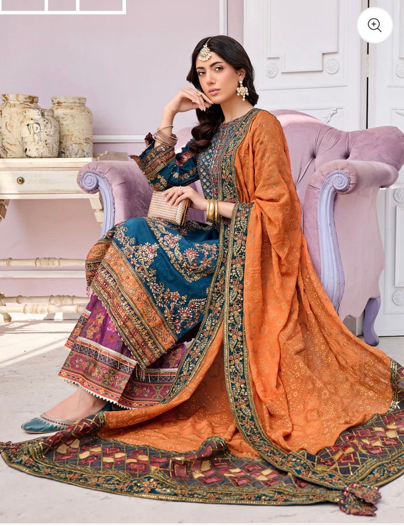 Pakistani Wedding Dress Pakistani Designer Dress Indian Dress Etsy